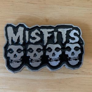Misfits belt buckle circa 2000